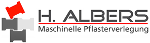Logo H. Albers Maschinelle Pflasterverlegung